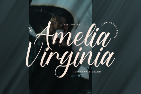 Amelia Virginia: A Script Font for Scroll-Stopping Brand Visuals