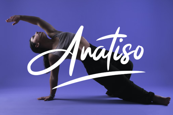 Anatiso: A Delicate Script Font for Modern Branding