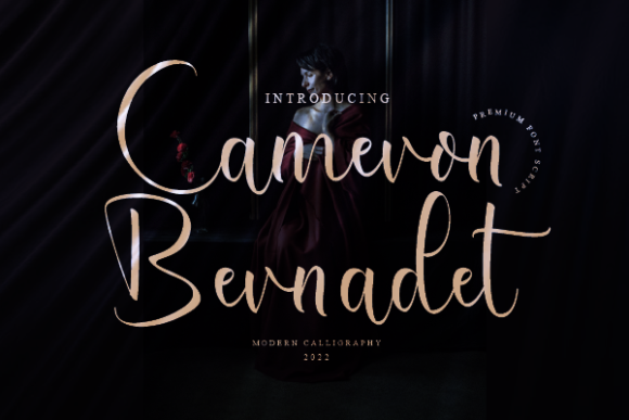 Cameron Bernadet: A Script Font for Elegant Brands
