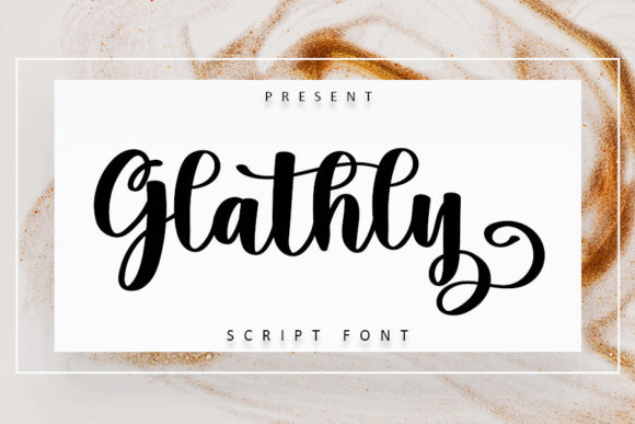 Glathly Font Review for Social Campaigns
