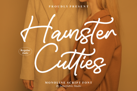 Hamster Cutties: A Script Font for Editorial Design