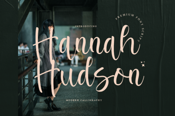 Hannah Hudson: A Script Font for Elegant Branding
