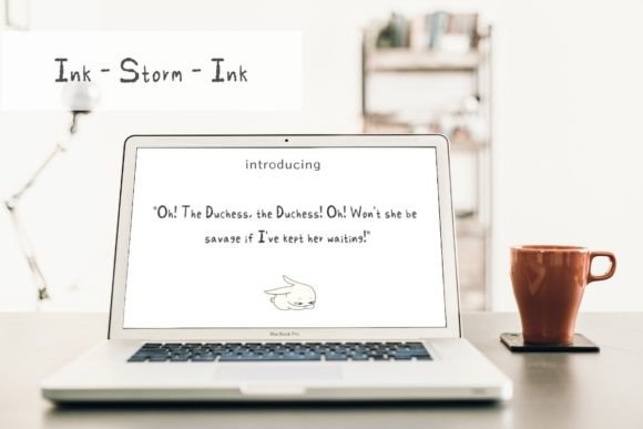 Ink Storm Ink: A Clean Script Font for Modern Branding