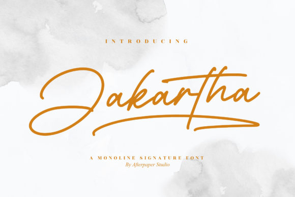 Jakartha: A Premium Script Font for Editorial Design