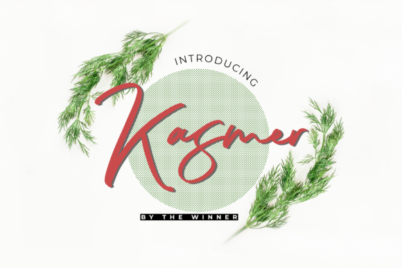 Kasmer: A Delicate Script Font for Crafters