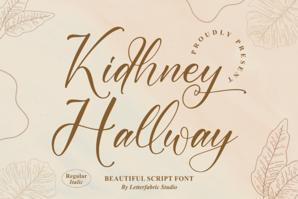 Kidhney Hallway: A Script Font for Polished Branding