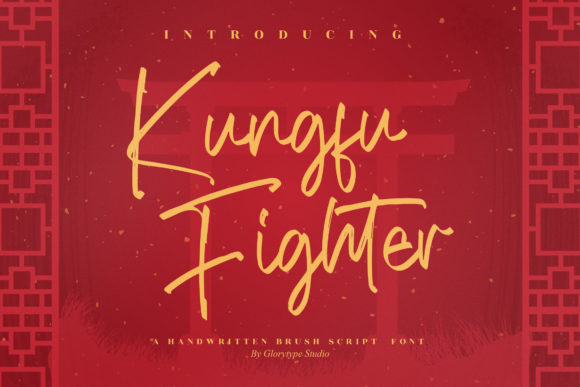 Kungfu Fighter: A Stylish Script Font for Web Design