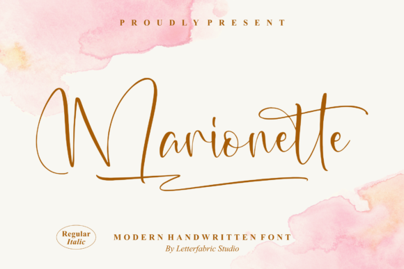 Mariontte: A Delicate Script Font for Editorial Design