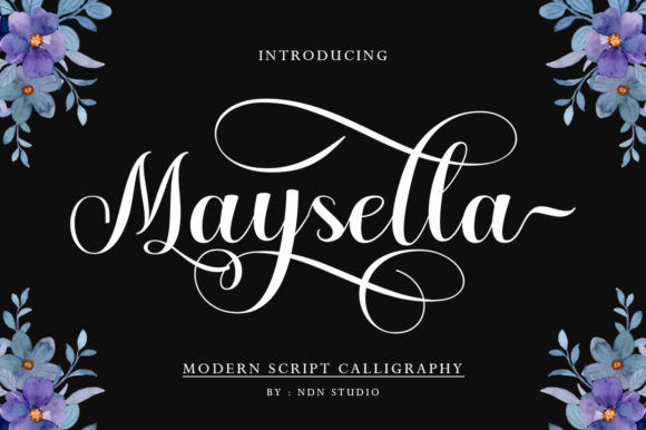 Maysella: A Script Font for Digital Branding