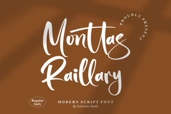 Monttas Raillary: A Script Font for Modern Web Design