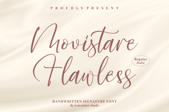 Movistare Flawless: A Script Typeface for Editorial Design
