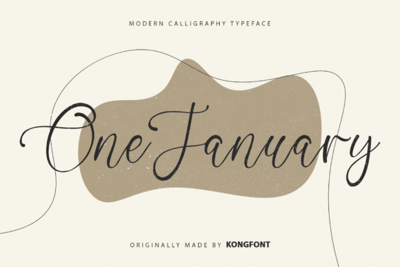 One January Font: A Playful Script for Web Design