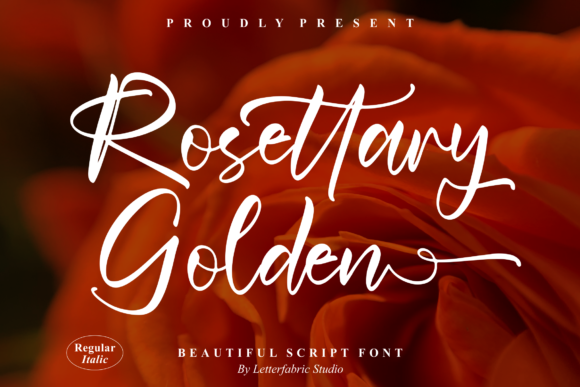 Rosettary Golden Font Review for Web Design