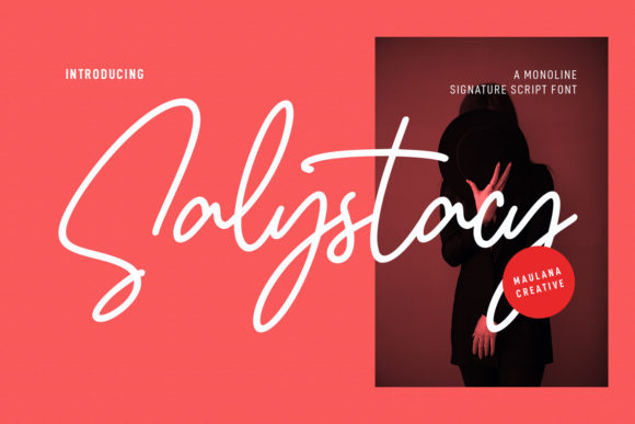 Salystacy: A Script Font for Modern Web Design