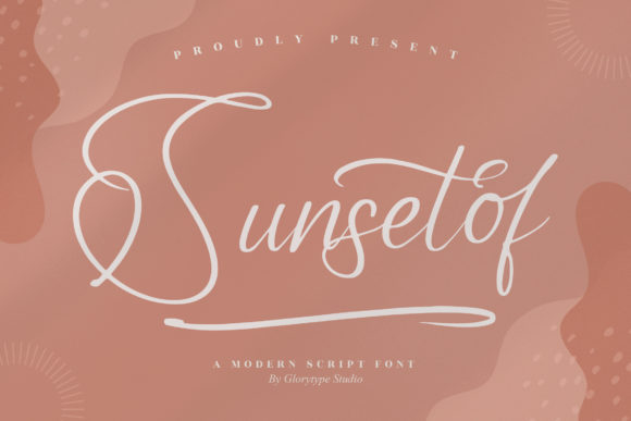 Sunsetof Font: Elevate Your Brand Identity