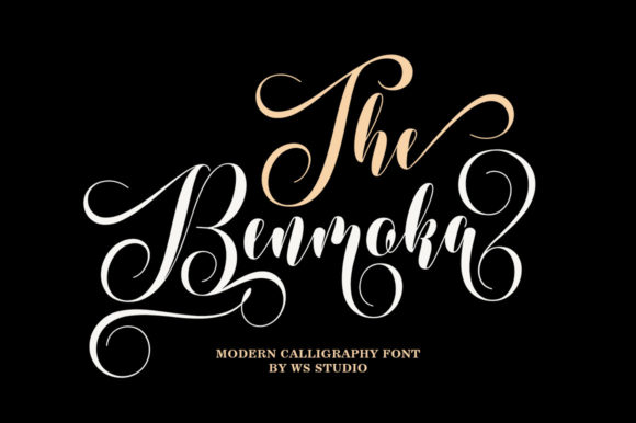 The Benmoka: A Script Font for Editorial Grace