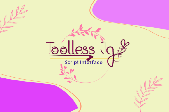 Toolless Font: A Handwritten Typeface for Modern Campaigns