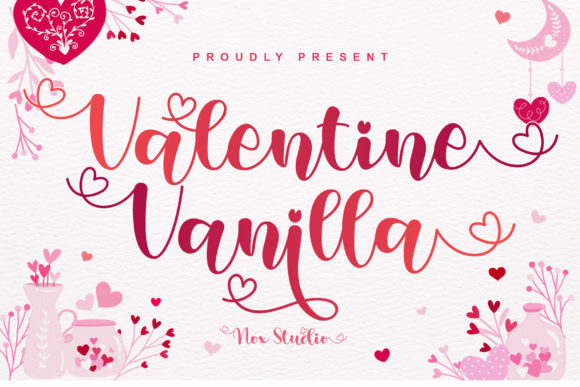 Valentine Vanilla: A Script Font for Elegant Web Design