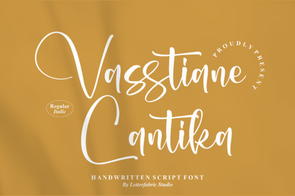 Vasstiane Cantika: A Script Font for Clear Campaigns